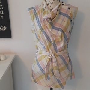 Creatures of Comfort Plaid Top